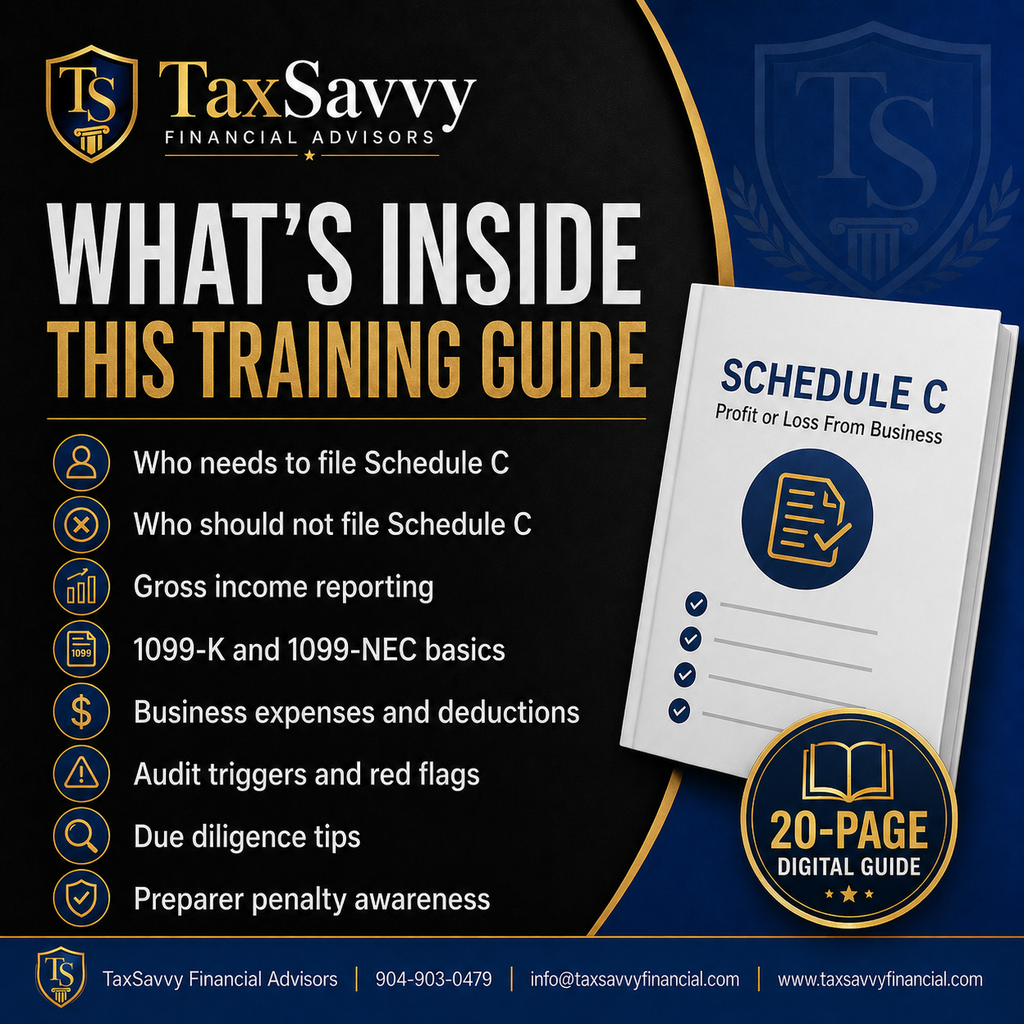 Understanding & Mastering the Schedule C Training Guide