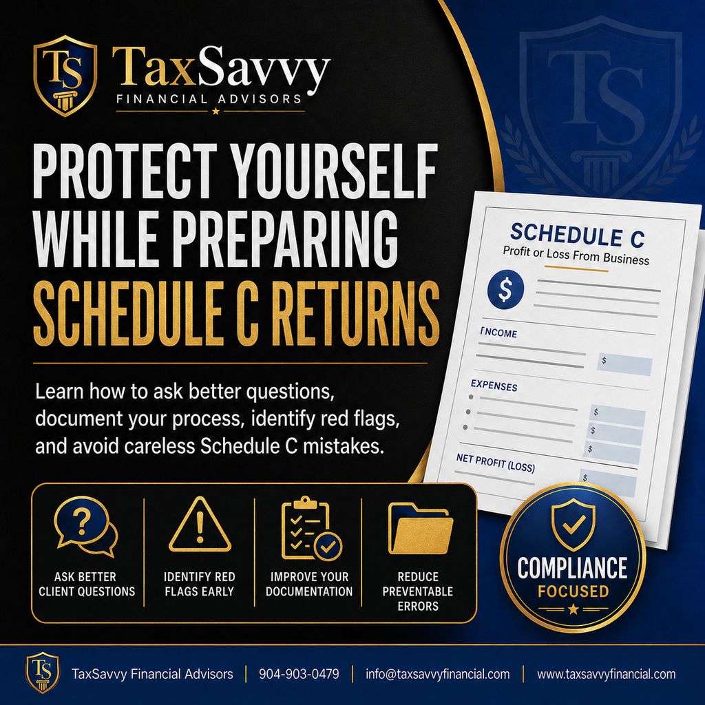 Understanding & Mastering the Schedule C Training Guide