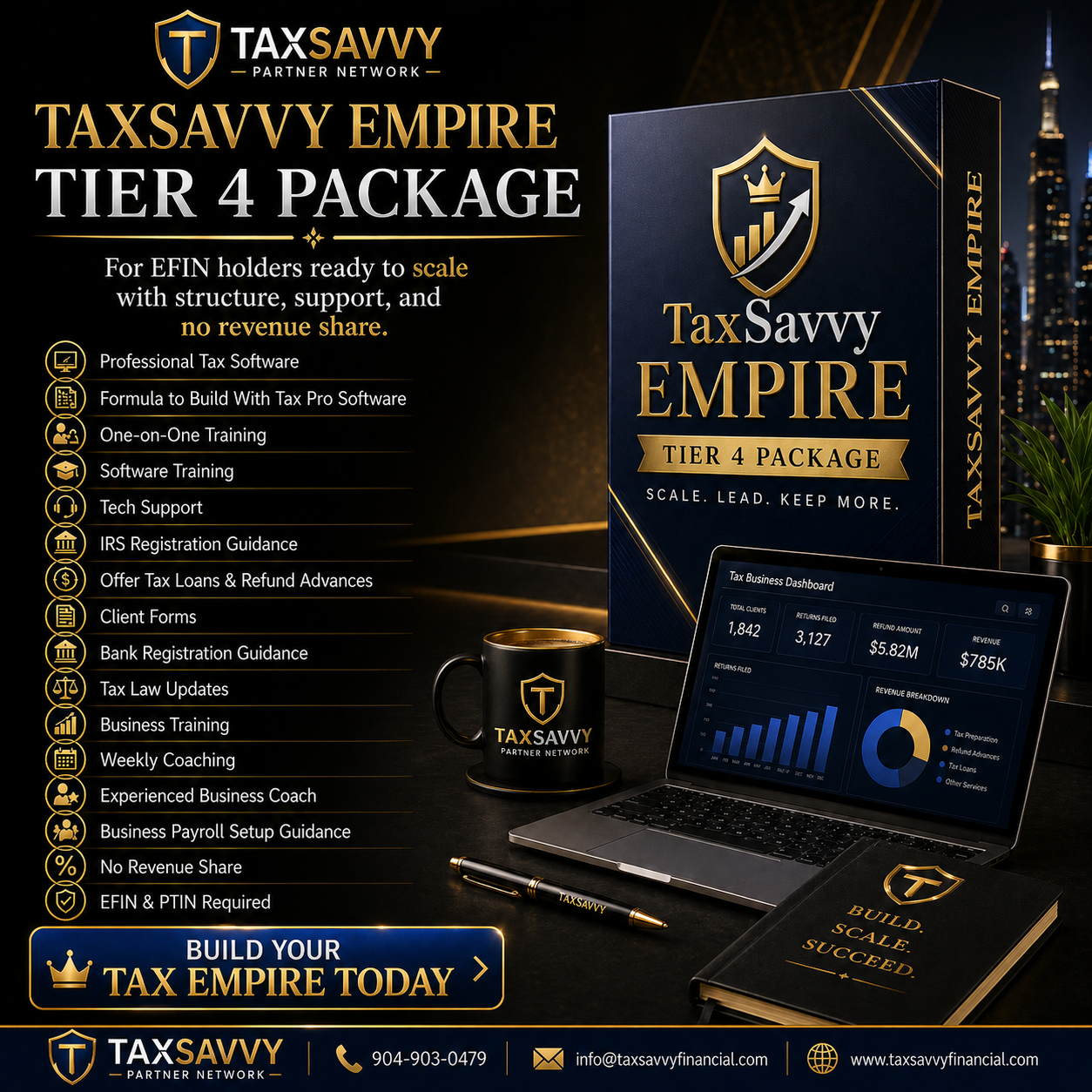 TaxSavvy Empire Tier 4 Package
