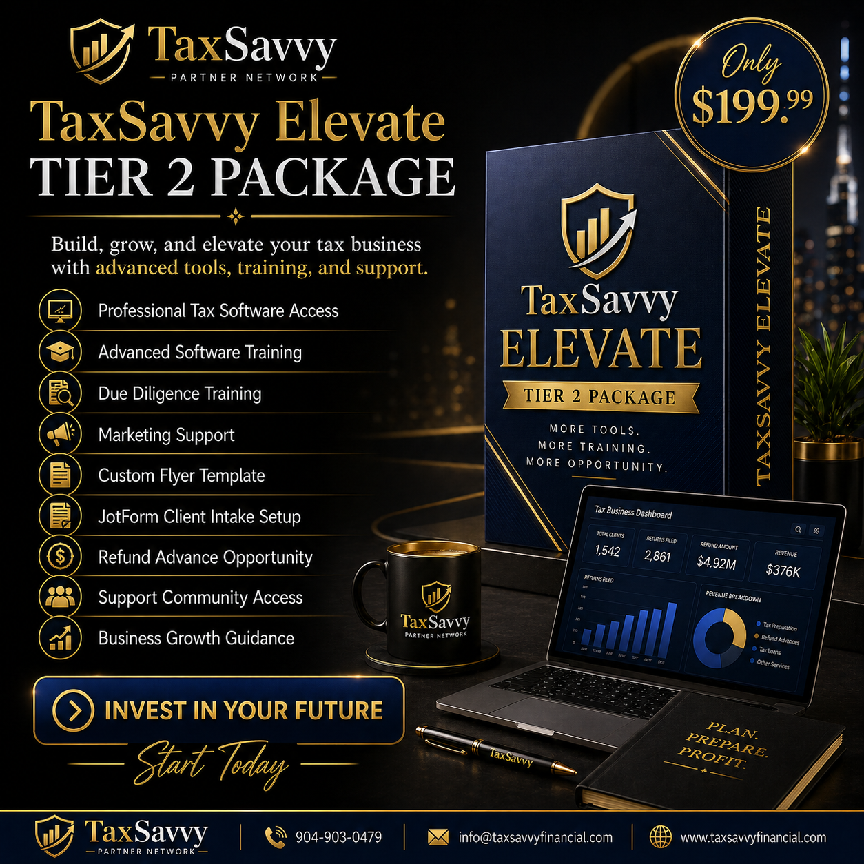 TaxSavvy Elevate Tier 2 Package