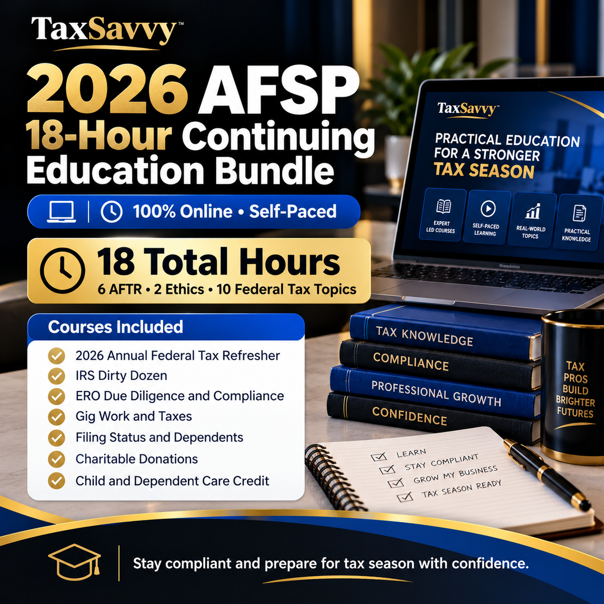 2026 AFSP 18-Hour Continuing Education Bundle